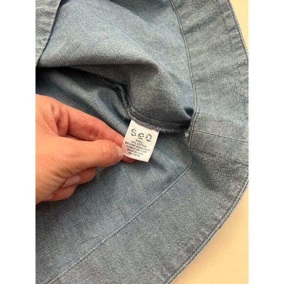 Sea New York Chambray Tie Shoulder Top - Picture 6 of 6